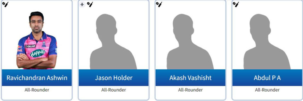 rajasthan royals all rounder 1