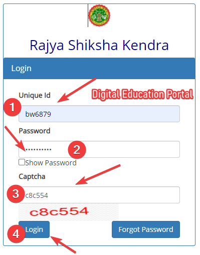 rsk login detail